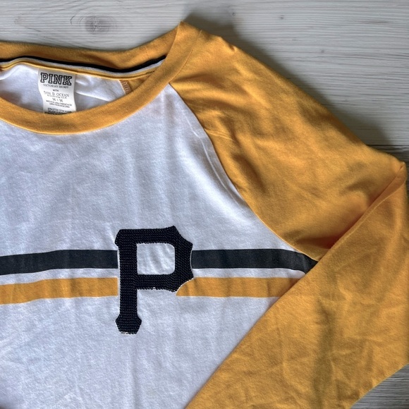 VS PINK pittsburgh pirates baseball tee size M - Picture 4 of 15